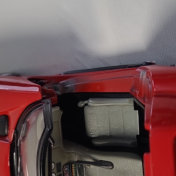 Vintage burago dodge viper Gts rt/10 couple red gear  diecast model  Italy - Picture 6 of 9